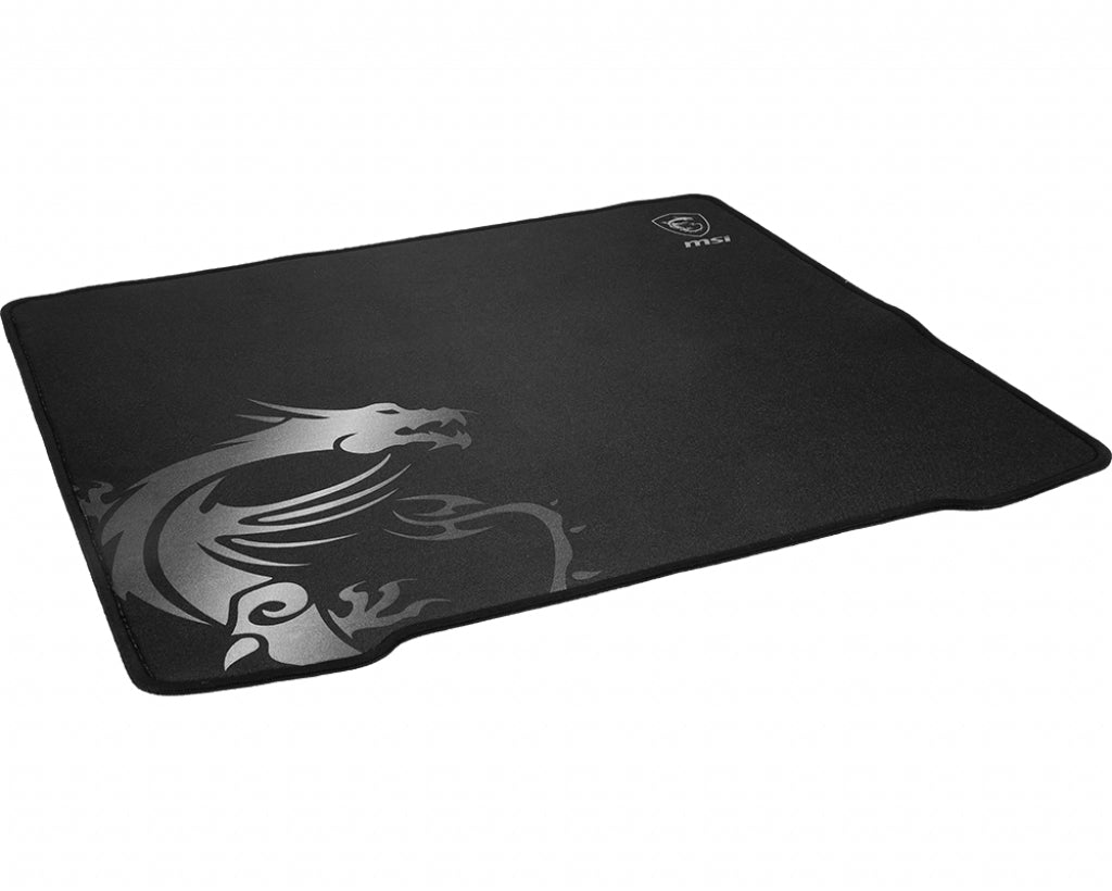 MSI AGILITY GD30 Pro Gaming Mousepad '450mm x 400mm, Pro Gamer Silk Surface, Iconic Dragon Design, Anti-slip and shock-absorbing rubber base, Reinforced stitched edges' - AGILITYGD30