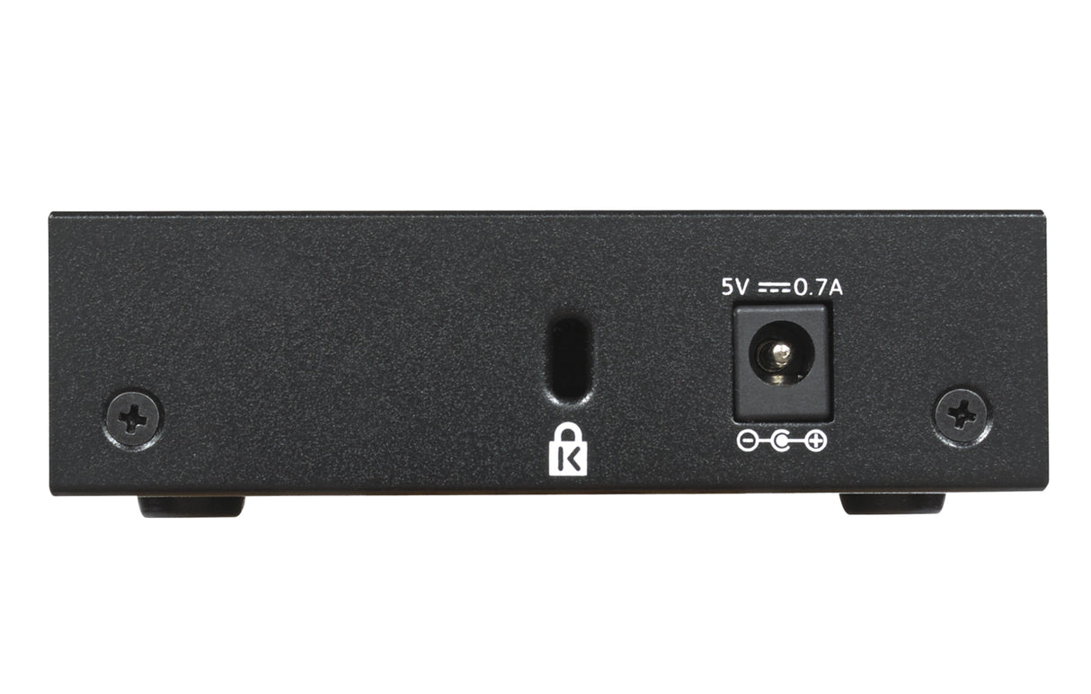 NETGEAR GS305-300PAS network switch Unmanaged L2 Gigabit Ethernet (10/100/1000) Black - GS305-300PAS