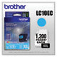 LC10EC INKvestment Super High-Yield Ink, 1,200 Page-Yield, Cyan - LC10EC