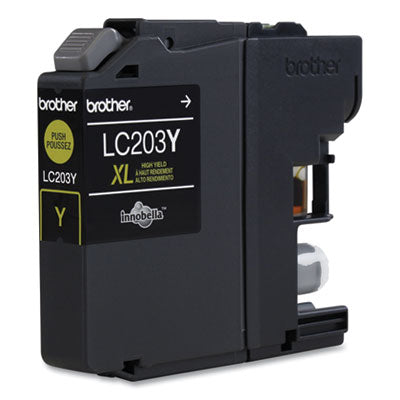 LC203Y Innobella High-Yield Ink, 550 Page-Yield, Yellow - LC203Y