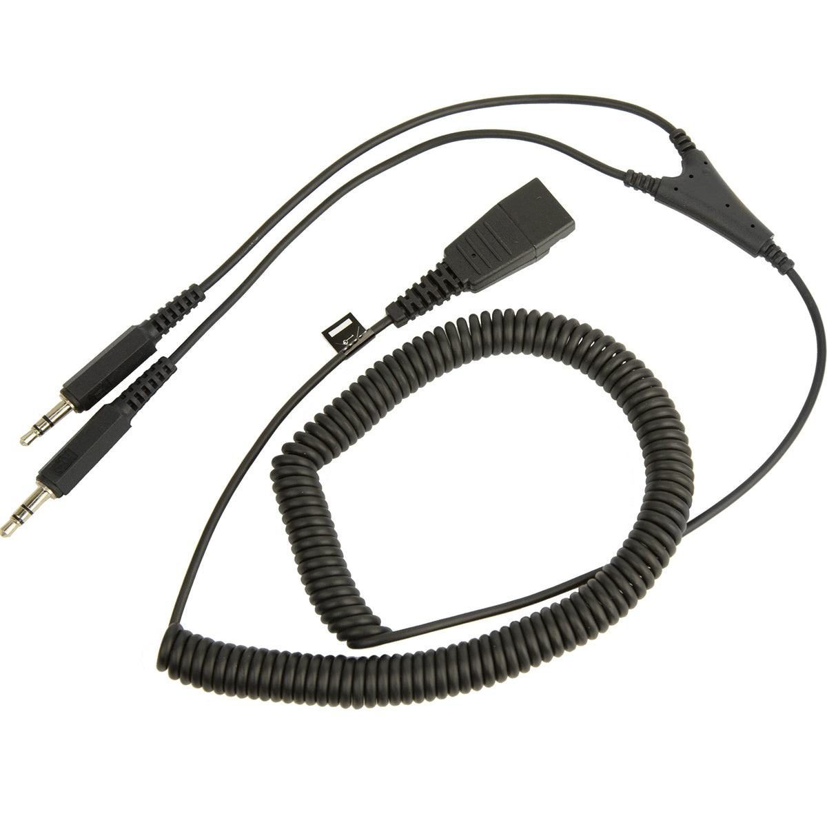 Jabra PC cord - QD to 2x3_5mm - 8734-599