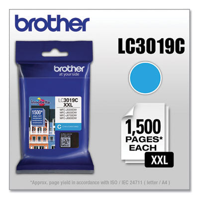 LC3019C Innobella Super High-Yield Ink, 1,300 Page-Yield, Cyan - LC3019C