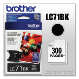 LC71BKS Innobella Ink, 300 Page-Yield, Black - LC71BKS