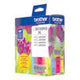 LC30133PKS High-Yield Ink, 400 Page-Yield, Cyan/Magenta/Yellow - LC30133PKS