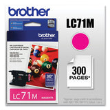 BROTHER  Innobella Ink, 300 Page-Yield, Magenta - LC71M