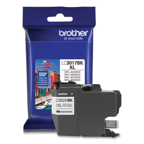 BROTHER  INKvestment Super High-Yield Ink, 3,000 Page-Yield, Black - LC3029BK