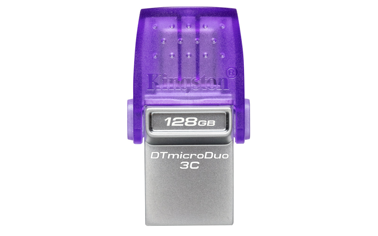 Kingston Technology DataTraveler 128GB microDuo 3C 200MB/s dual USB-A + USB-C - DTDUO3CG3/128GB