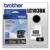LC103BK Innobella High-Yield Ink, 600 Page-Yield, Black - LC103BK