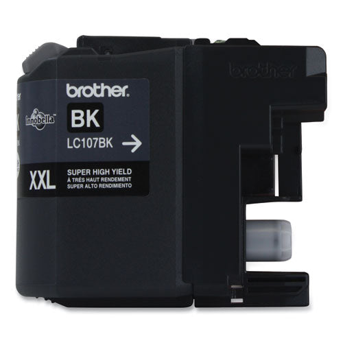 BROTHER  Innobella Super High-Yield Ink, 1,200 Page-Yield, Black - LC107BK