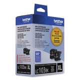 LC1032PKS Innobella High-Yield Ink, 600 Page-Yield, Black, 2/Pack - LC1032PKS
