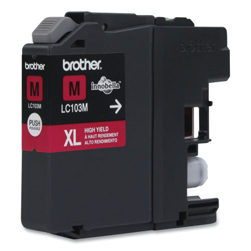 BROTHER  Innobella High-Yield Ink, 600 Page-Yield, Magenta - LC103M