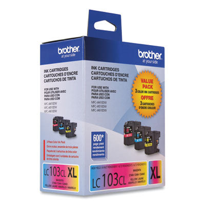 LC1033PKS Innobella High-Yield Ink, 600 Page-Yield, Cyan/Magenta/Yellow - LC1033PKS