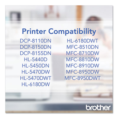 TN750 High-Yield Toner, 8,000 Page-Yield, Black - TN750
