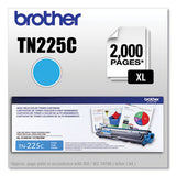 TN225C High-Yield Toner, 2,200 Page-Yield, Cyan - TN225C