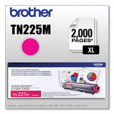 BROTHER  High-Yield Toner, 2,200 Page-Yield, Magenta - TN225M