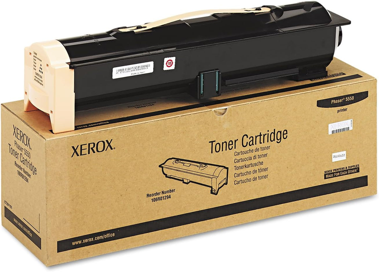 Xerox Genuine Phaser 5550 Toner Cartridge - 106R01294 - 106R01294