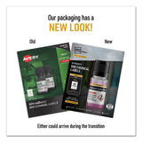 AVERY UltraDuty GHS Chemical Waterproof and UV Resistant Labels for Laser Printers, 1 x 2.5, White,  - 60517