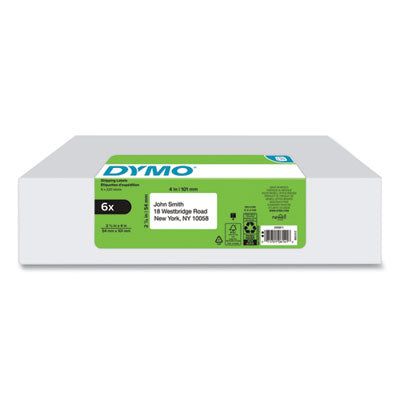 LW Shipping Labels, 2.13" x 4", White, 220 Labels/Roll, 6 Rolls/Pack - 2050811