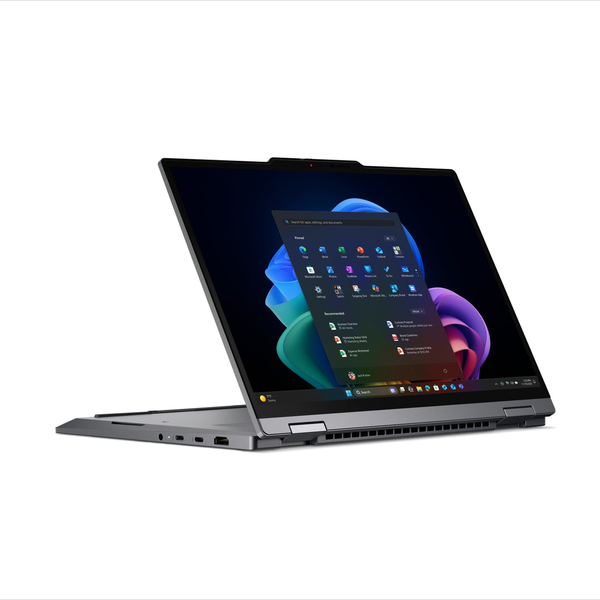 Lenovo ThinkPad X1 2-in-1 Gen 11 Aura Edition Copilot+ PC Intel Core Ultra 7 365 Hybrid (2-in-1) 35.6 cm (14") Touchscreen WUXGA 32 GB LPDDR5x-SDRAM 512 GB SSD Wi-Fi 7 (802.11be) Windows 11 Pro Englis - 21V9001BUS