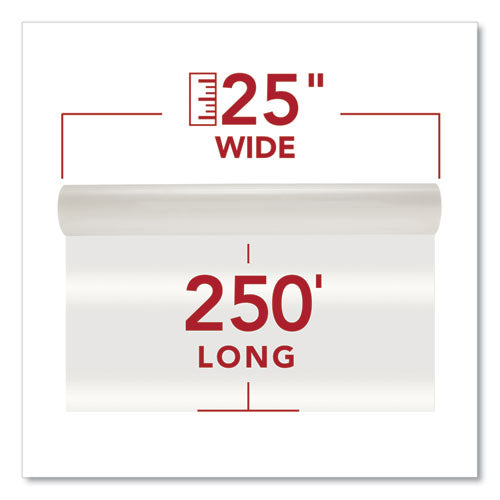 ACCO BRANDS USA LLC NAP-Lam I Roll Film, 3 mil, 25" x 250 ft, Gloss Clear, 2/Box - 3000024