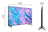 Samsung HCU708 HG43CU708NF 109.2 cm (43") 4K Ultra HD Smart TV Black 20 W - HG43CU708NFXZA
