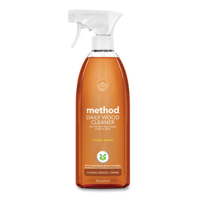 Daily Wood Cleaner, Almond Scent, 28 oz Spray Bottle - 01182 C2G