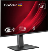 Viewsonic VG2452 computer monitor 61 cm (24") 1920 x 1080 pixels Full HD LED Black - VG2452