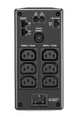 APC BR650MI uninterruptible power supply (UPS) Line-Interactive 0.65 kVA 390 W 6 AC outlet(s) - BR650MI