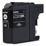 LC203BK Innobella High-Yield Ink, 550 Page-Yield, Black - LC203BK