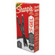 S-Gel High-Performance Gel Pen, Retractable, Bold 1 mm, Black Ink, Black Barrel, Dozen - 2096149