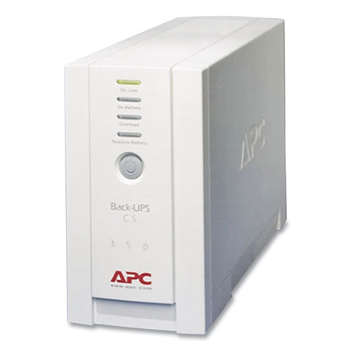 APC Combination of battery-protected and surge-only outlets reserves power capacity for connected eq - BK350