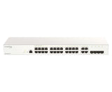 D-Link 28-Port Gigabit Nuclias Smart Managed Switch including 4x 1G Combo Ports - DBS-2000-28 D-LINK