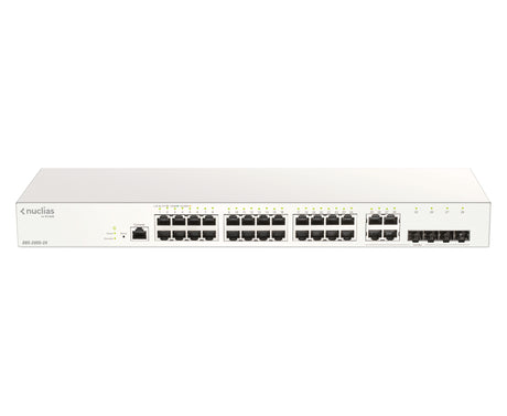 D-Link 28-Port Gigabit Nuclias Smart Managed Switch including 4x 1G Combo Ports - DBS-2000-28 D-LINK