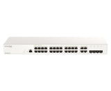 D-Link 28-Port Gigabit Nuclias Smart Managed Switch including 4x 1G Combo Ports - DBS-2000-28 D-LINK