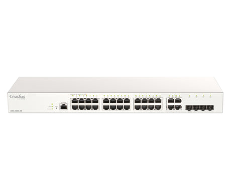D-Link 28-Port Gigabit Nuclias Smart Managed Switch including 4x 1G Combo Ports - DBS-2000-28 D-LINK