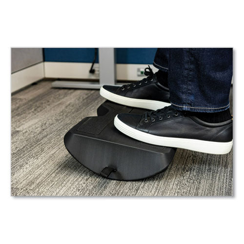 3M Foot Rest for Standing Desks, 19.98w x 11.97d x 4.2h, Black - FR200B