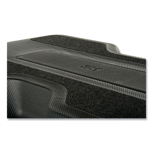 3M Foot Rest for Standing Desks, 19.98w x 11.97d x 4.2h, Black - FR200B