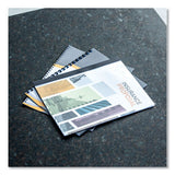 FELLOWES Wire Bindings for 11 x 8.5 Documents, 32 Rings, 0.5" (100-Sheet) Capacity, Black, 25/Pack - 5255401