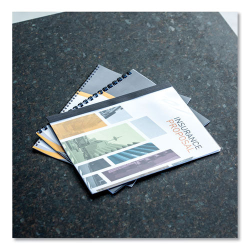 FELLOWES Wire Bindings for 11 x 8.5 Documents, 32 Rings, 0.25" (35-Sheet) Capacity, Black, 25/Pack - 52539