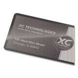 FELLOWES Self-Adhesive Laminating Pouches, 5 mil, 3.88" x 2.38", Gloss Clear, 5/Pack - 5220101