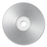 CD-R Printable Recordable Disc, 700 MB/80 min, 52x, Spindle, Silver, 100/Pack - 95256