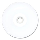 VERBATIM CD-R DataLifePlus Printable Recordable Disc, 700 MB/80 min, 52x, Spindle, White, 50/Pack - 94755