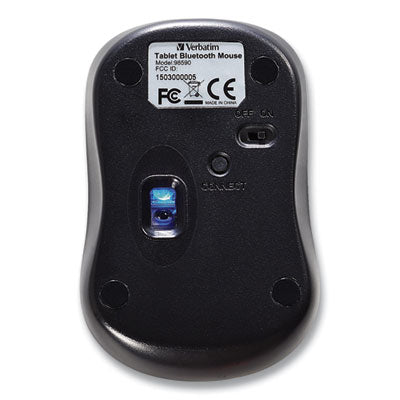 Bluetooth Wireless Tablet Multi-Trac Blue LED Mouse, 2.4 GHz Frequency/30 ft Wireless Range, Left/Right Hand Use, Graphite - 98590