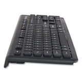 Wireless Slim Keyboard, 103 Keys, Black - 99793