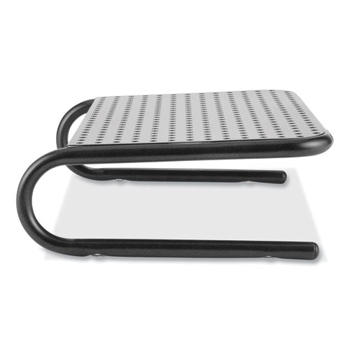 ALLSOP Metal Art Jr. Monitor Stand, 14.75" x 11" x 4.25", Black, Supports 40 lbs - 30165