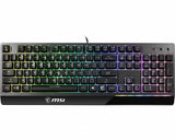 MSI VIGOR GK30 RGB MEMchanical Gaming Keyboard ' UK Layout, MECH. Membrane switches, 6-Zone RGB Lighting, RGB Mystic Light, water repellent keyboard design' - VIGORGK30