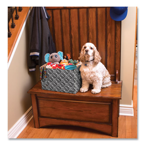 FELLOWES STOR/FILE Decorative Medium-Duty Storage Box, Letter/Legal Files, 12.5" x 16.25" x 10.5", B - 0022705