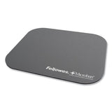 FELLOWES Mouse Pad with Microban Protection, 9 x 8, Graphite - 5934001