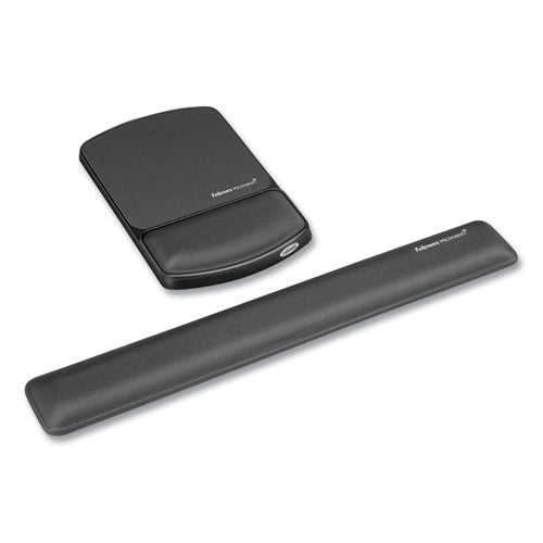 FELLOWES Gel Mouse Pad Wrist Rest with Microban Protection, 6.75 x 10.12, Graphite - 9175101
