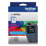 BROTHER  High-Yield Ink, 500 Page-Yield, Cyan - LC401XLCS